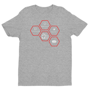 5 Hexagon Tee-Theloocompanyshop